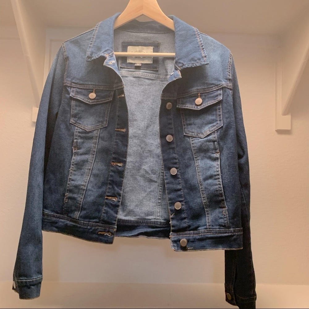 Ashley Vintage Navy Denim Jacket
